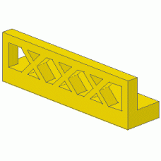 Part 3633 Yellow Fence 1 x 4 x 1 